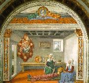 Domenico Ghirlandaio Announcement of Death to Saint Fina USA oil painting artist